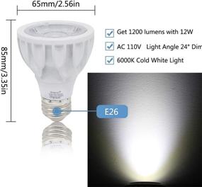 img 3 attached to Narrow Dimmable Spotlight Degree Halogen Industrial Electrical