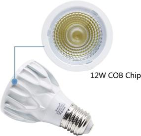 img 2 attached to Narrow Dimmable Spotlight Degree Halogen Industrial Electrical