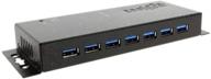 💻 coolgear 7-port usb 3.0 hub with surge protection & 36w ac adapter logo