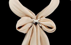 img 1 attached to Womens Elegant Scarves Buckle Wedding