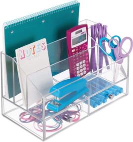 img 1 attached to InterDesign Clarity Cosmetic Organizer Accessories