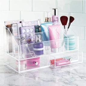 img 3 attached to InterDesign Clarity Cosmetic Organizer Accessories