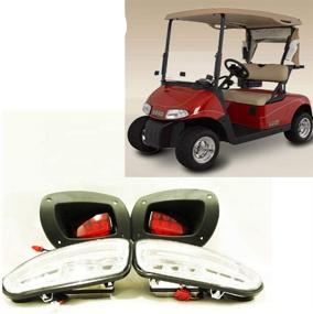 img 4 attached to 🏌️ Upgrade Your Golfing Experience with the BeAcc EZGO RXV Golf Cart All Led Light Kit - Perfectly Compatible with RXV 2008-2015 Models