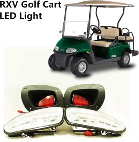 img 2 attached to 🏌️ Upgrade Your Golfing Experience with the BeAcc EZGO RXV Golf Cart All Led Light Kit - Perfectly Compatible with RXV 2008-2015 Models