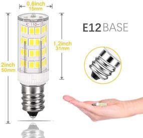 img 3 attached to 💡 Enhanced Lighting Experience: Dimmable Equivalent Daylight Candelabra with 360° Beam