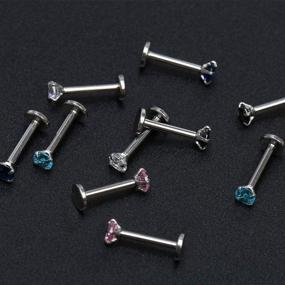 img 1 attached to CrazyPiercing Internally Threaded Cartilage 16Gx10X3Mm