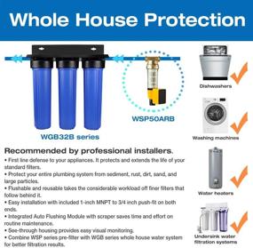 img 1 attached to ISpring WGB32B PB Filtration Sediment Reducing