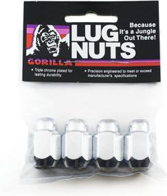 img 1 attached to 🦍 Gorilla Automotive 71137B Acorn Lug Nuts: High-Quality 12mm x 1.50 Thread Size Nuts