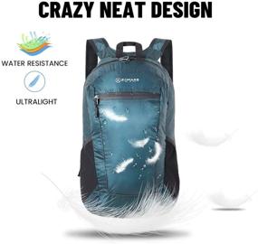 img 2 attached to 🎒 ZOMAKE Packable Resistant Lightweight Backpack: The Perfect Travel Companion