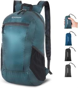 img 4 attached to 🎒 ZOMAKE Packable Resistant Lightweight Backpack: The Perfect Travel Companion