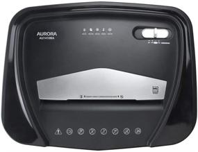 img 1 attached to 🔥 Aurora AU1410MA 14-Sheet Micro-Cut Paper and CD/Credit Card Shredder with 30-Minute Continuous Run Time