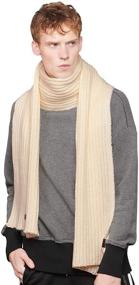 img 2 attached to CACUSS Thick Winter Knitted Neckwear Men's Accessories and Scarves