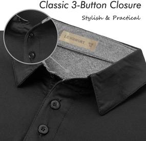 img 2 attached to Business X Large Men's Clothing: 👔 Sleek Sleeve Collared Shirts for a Sharp Look