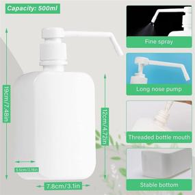 img 2 attached to 🧴 Efficient EOPER Refillable Sanitizer Dispenser Container: A Convenient & Hygienic Solution