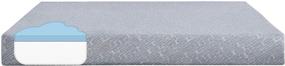 img 1 attached to Serta - 9-Inch Cooling Gel Memory Foam Queen Size Mattress, Medium-Firm Support, CertiPur-US Certified, 100-Night Trial