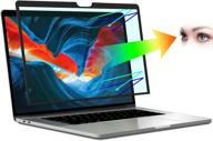 💡 защитная пленка отблеска и синего света для macbook air 13 дюймов m1 a2337 a2179 a1932, 2021, 2020, 2018 логотип