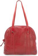 👜 frye melissa leather domed zip satchel: stylish and functional handbag for all your essentials logo