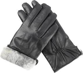 img 4 attached to Genuine Sheepskin Leather CANDOR CLASS Men's Accessories