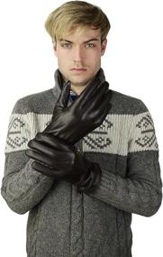 img 3 attached to Genuine Sheepskin Leather CANDOR CLASS Men's Accessories