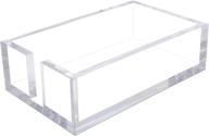 versatile acrylic guest holder napkin rectangle: organize, display, and delight логотип