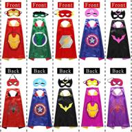 🦸 superdaddy superhero costumes with reversible double-sided design logo