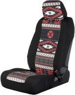 hooey auto seat and 🚗 headrest cover set for drivers and passengers logo