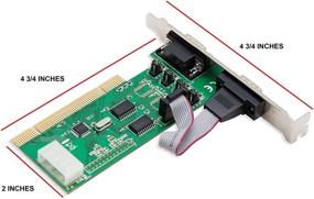 img 2 attached to Syba SD PCI15039 Порт RS 232 Серийный