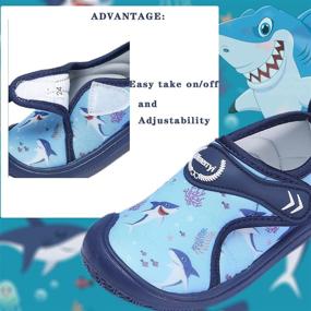 img 2 attached to 👟 DIMERRYI Lightweight Quick Dry Non Slip Sandals: Perfect Outdoor Shoes for Boys