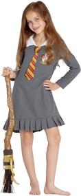 img 3 attached to 🔮 Hermione Gryffindor Uniform Nightgown: Dress Up & Transform into the Brave Wizarding World Character