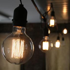 img 3 attached to 💡 Edison Globe G25 Light Bulbs: Stunning Vintage Illumination for Every Space