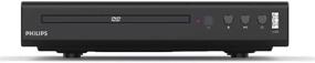 img 1 attached to 📀 Philips Multi Region DVD Player: Zone Free PAL/NTSC, HDMI 1080p (Black) - High-Performance Entertainment!