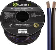 🔊 14awg pro series speaker wire by gearit logo