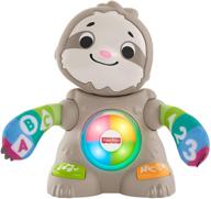игрушка fisher-price linkimals smooth moves sloth: интерактивная образовательная игрушка с музыкой, светом и движением для детей от 9 месяцев и старше. логотип