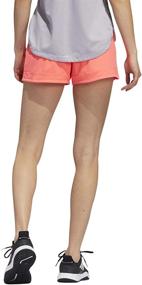 img 3 attached to adidas Women's Pacer Knit Shorts with 3-Stripes