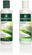 🌿 herbatint aloe vera normalizing shampoo & royal cream conditioner bundle, 8.79 fl oz logo