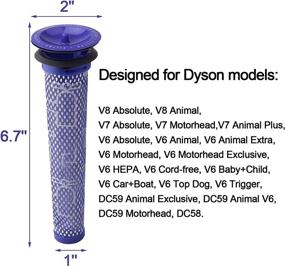 img 3 attached to Сменные фильтры Teefrye Dyson 965661 01