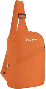 img 4 attached to Легкий рюкзак Crossbody Travel Hiking