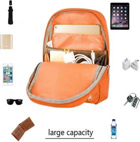 img 1 attached to Легкий рюкзак Crossbody Travel Hiking