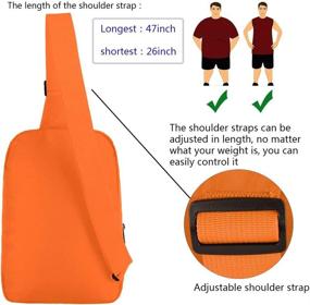 img 2 attached to Легкий рюкзак Crossbody Travel Hiking