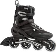 rollerblade zetrablade fitness inline silver logo