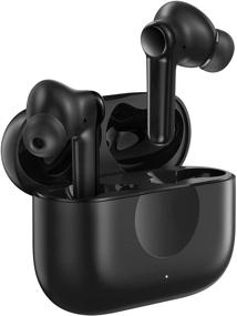 img 4 attached to 🎧 Advanced Noise Cancellation Earbuds, Bluetooth Earbuds with 6 Microphones for Crystal-Clear Calls, Truly Wireless Earbuds with Surrounding Sound and Wind-Resistance Mode, In-Ear Detection, IPX8 Waterproof, Bluetooth 5.2, 33-Hour Playtime for Sports Enthusiasts