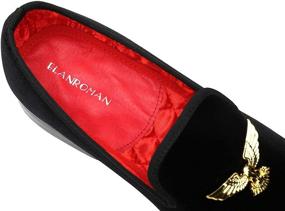 img 1 attached to ELANROMAN Loafers Velvet Fashion Wedding Men's Shoes in Loafers & Slip-Ons