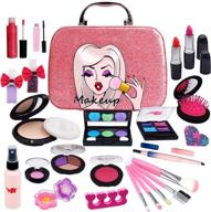 🎀 kid-friendly girls' makeup set: washable and child-safe beauty toys logo