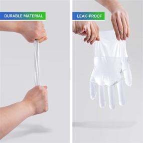 img 1 attached to Cleanwrap Disposable Gloves: Hygienic and Convenient Hand Protection