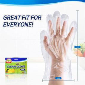 img 3 attached to Cleanwrap Disposable Gloves: Hygienic and Convenient Hand Protection