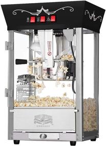 img 4 attached to 🍿 8 Ounce Great Northern Popcorn Black Antique Style Popper Machine - 6092