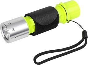 img 3 attached to 🔦 Oumers Waterproof Diving Flashlight - Super Bright LED Underwater Torch for Scuba Diving and Outdoor Activities