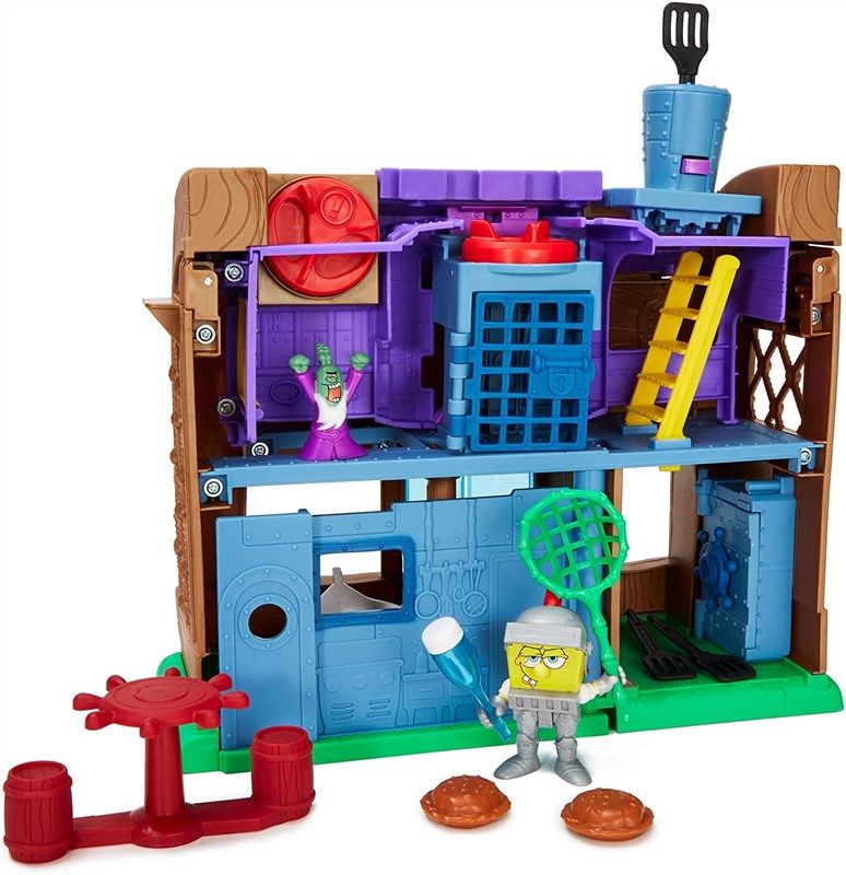 Imaginext krusty krab store playset