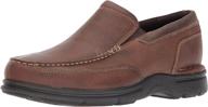 rockport mens eureka oxford black men's shoes in loafers & slip-ons logo