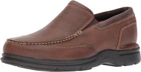 img 4 attached to Rockport Mens Eureka Oxford Black Men's Shoes in Loafers & Slip-Ons